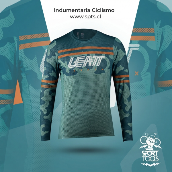 jersey mtb verde leatt