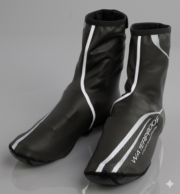 cubre calzado ciclismo impermeable ruta