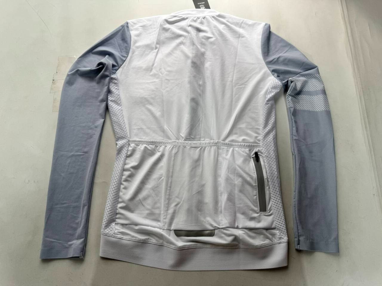 TRICOTA CICLISMO BLANCA PRIMAVERA