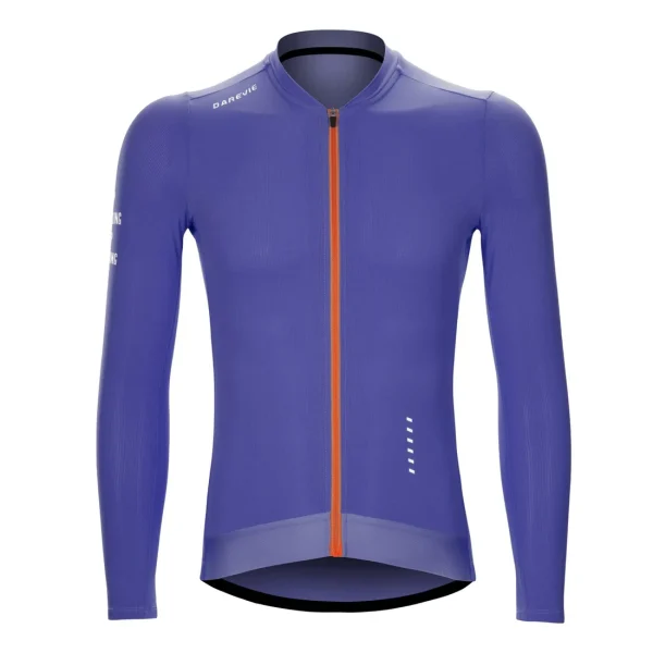 Maillot de Ciclismo Manga Larga Morado Aerodinámico Ropa de Ciclismo Chile – Sport Tools (1)